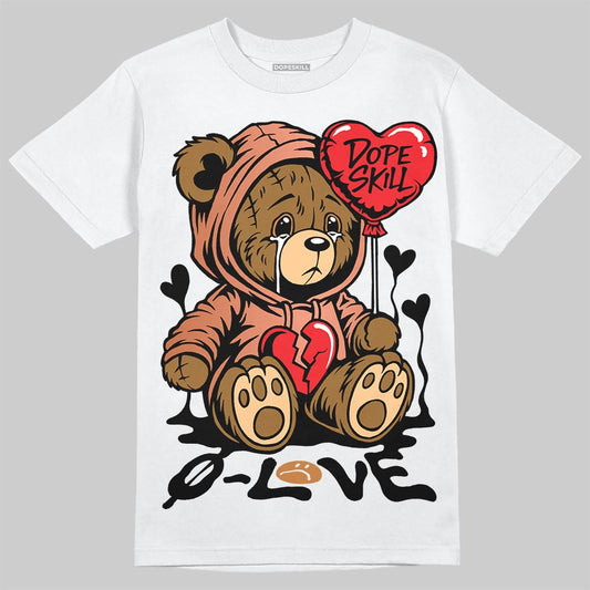 Jordan 14 Golf "US Open" DopeSkill T-Shirt Broken Bear Graphic Streetwear - WHite