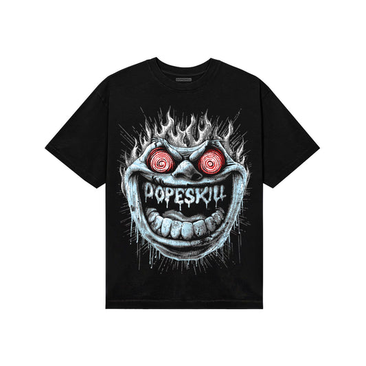 Grey Sneakers DopeSkill T-Shirt Hellfire Graphic Streetwear - Black