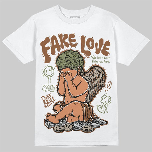 New Balance ABZORB 2010 “Pecan” DopeSkill T-Shirt False Love Graphic Streetwear - White