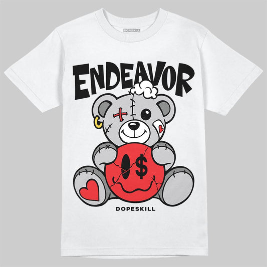 Grey Sneakers DopeSkill T-Shirt Endeavor Graphic Streetwear - White