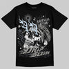 Jordan 11 Cool Grey DopeSkill T-Shirt Drip Season Graphic Streetwear - Black