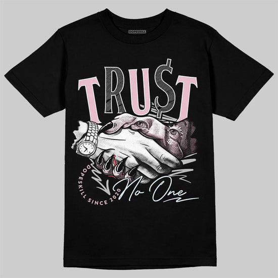 Jordan 5 OG “35th Anniversary” DopeSkill T-Shirt Trust No One Graphic Streetwear - Black