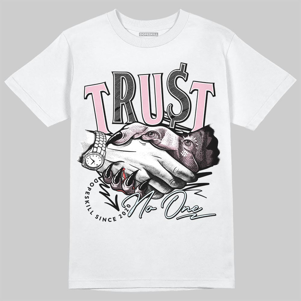 Jordan 5 OG “35th Anniversary” DopeSkill T-Shirt Trust No One Graphic Streetwear - White