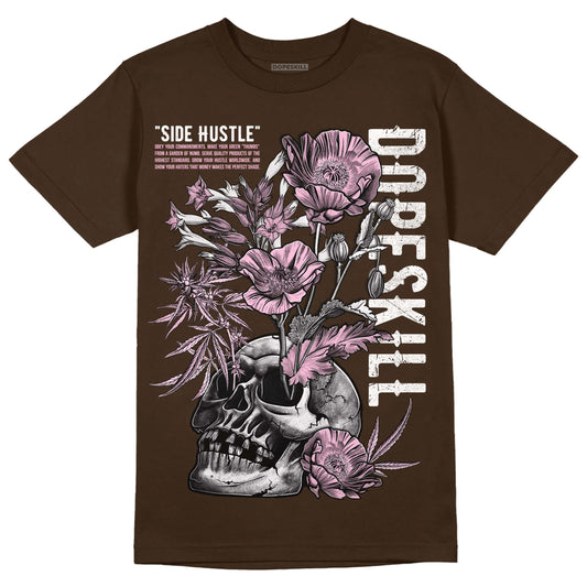 Jordan 11 Retro Neapolitan DopeSkill Velvet Brown T-shirt Side Hustle Graphic Streetwear