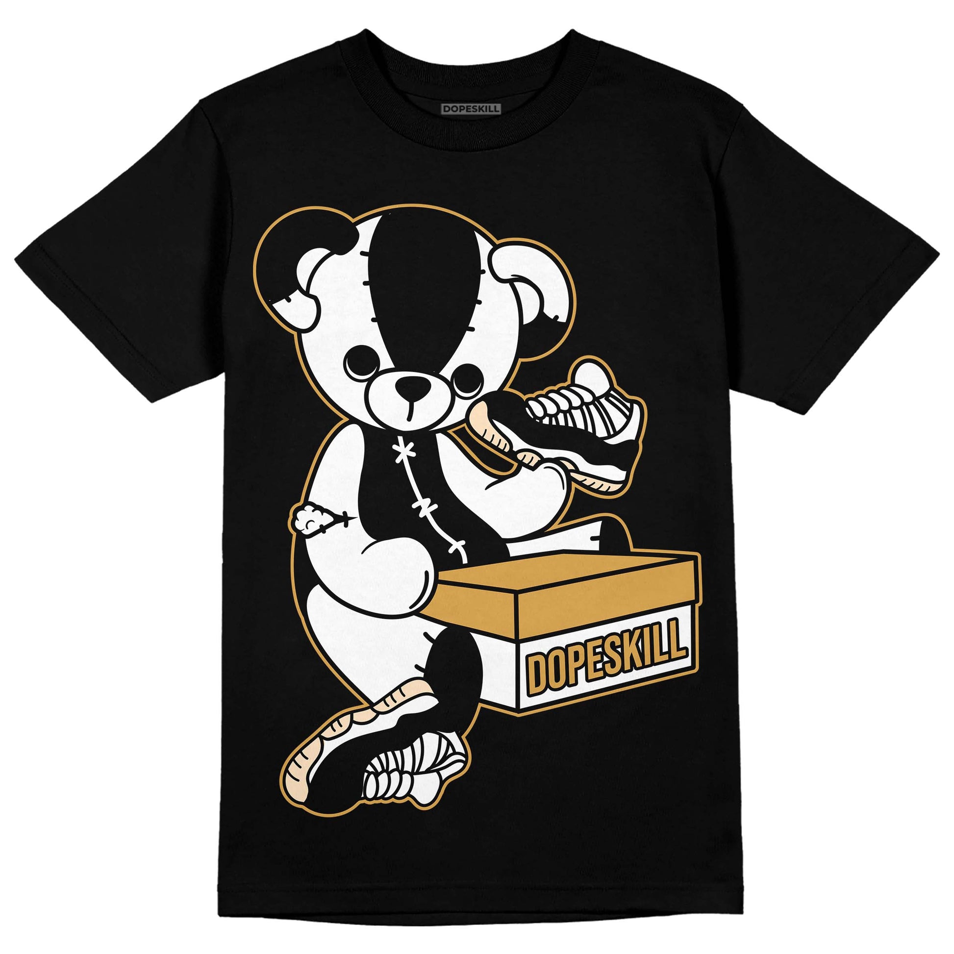 Jordan 11 "Gratitude" DopeSkill T-Shirt Sneakerhead BEAR Graphic Streetwear - Black