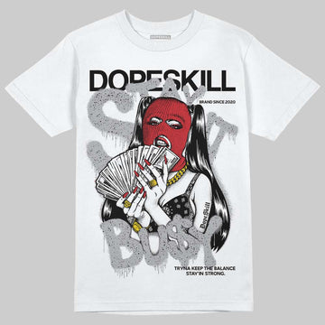 Jordan 4 OG “White Cement” DopeSkill T-Shirt Stay It Busy Graphic Streetwear - White