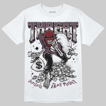 A Ma Maniére x Air Jordan 5 “Violet Ore” DopeSkill T-Shirt Threat Graphic Streetwear - White