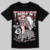 Jordan 3 Retro Valentine's Day Treat Yourself (2025) DopeSkill T-Shirt Threat Graphic Streetwear - Black