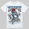 Jordan 12 Retro 'Melo' DopeSkill T-Shirt Threat Graphic Streetwear - White