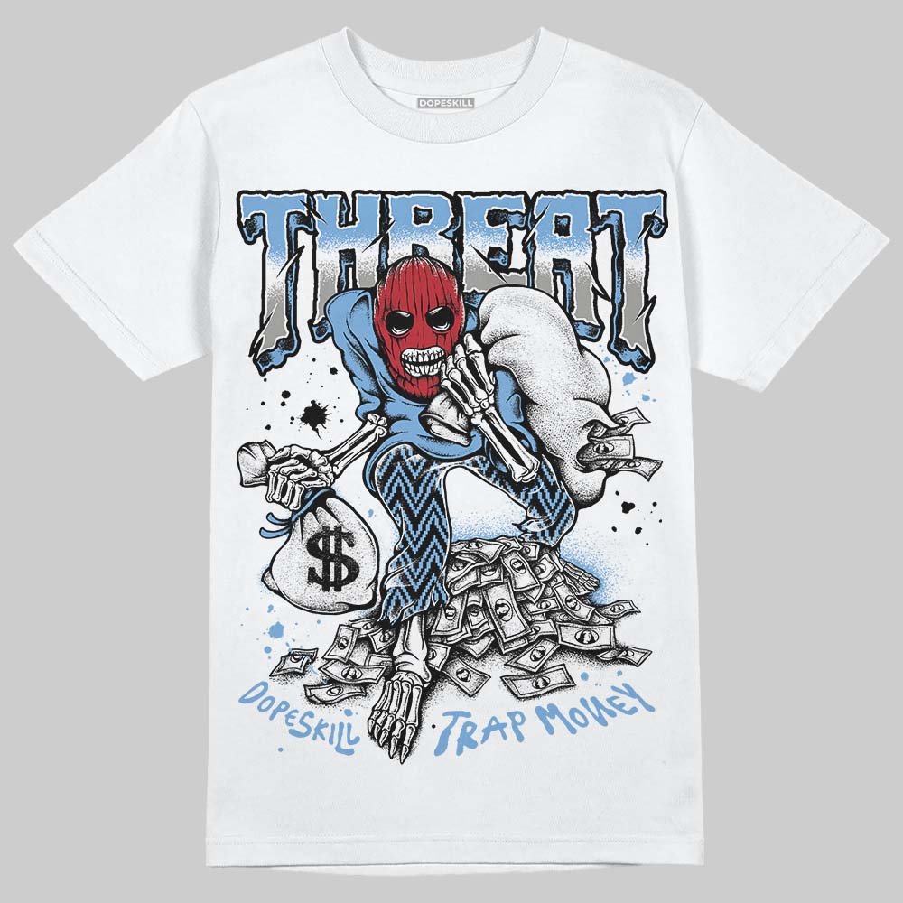 Jordan 12 Retro 'Melo' DopeSkill T-Shirt Threat Graphic Streetwear - White