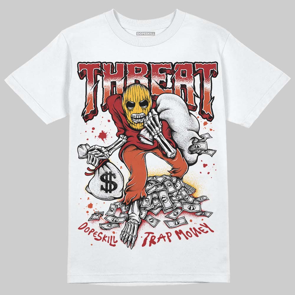 Nigel Sylvester x Air Jordan 4 ‘Brick by Brick’ DopeSkill T-Shirt Threat Graphic Streetwear - White