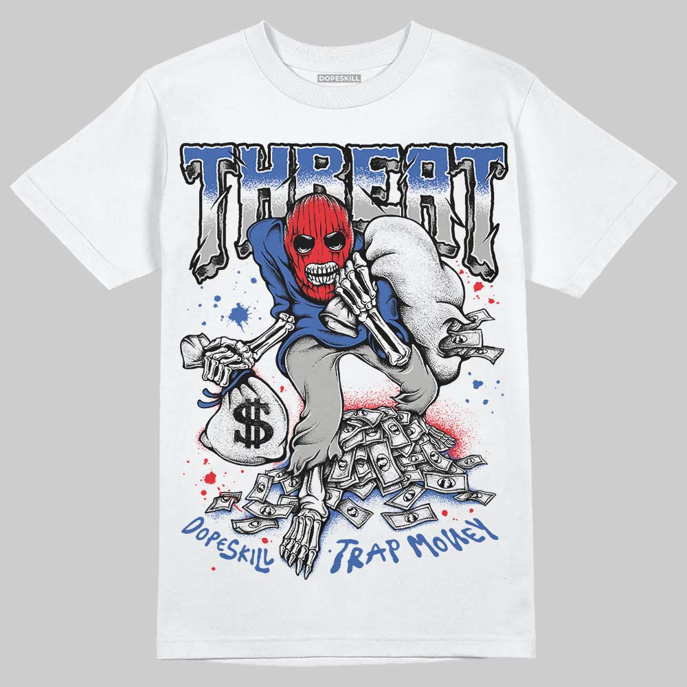 Jordan 3 "Lucky Shorts" DopeSkill T-Shirt Threat Graphic Streetwear - White