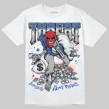 Jordan 3 "Lucky Shorts" DopeSkill T-Shirt Threat Graphic Streetwear - White