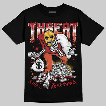 Nigel Sylvester x Air Jordan 4 ‘Brick by Brick’ DopeSkill T-Shirt Threat Graphic Streetwear - Black