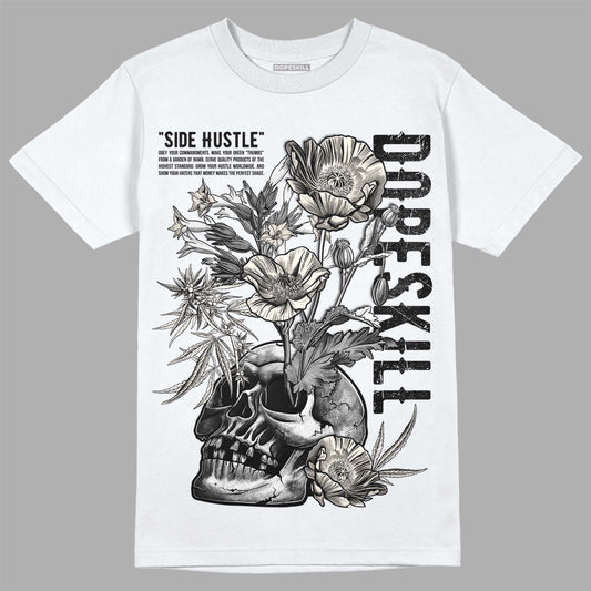 Jordan 3 “Off Noir” DopeSkill T-Shirt Side Hustle Graphic Streetwear - White