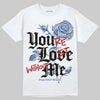 Jordan 1 Low Travis Scott x Fragment DopeSkill T-Shirt You’re Lost Without Me Graphic Streetwear - White