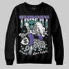 Jordan 5 OG “Grape” DopeSkill Sweatshirt Threat Graphic Streetwear - Black