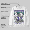 Grape 5s DopeSkill Sweatshirt Threat Graphic
