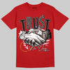 Nigel Sylvester x Air Jordan 4 ‘Brick by Brick’ DopeSkill T-Shirt Trust No One Graphic Streetwear - Red