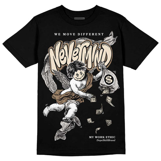 Jordan 5 SE “Sail” DopeSkill T-Shirt Nevermind Graphic Streetwear - Black