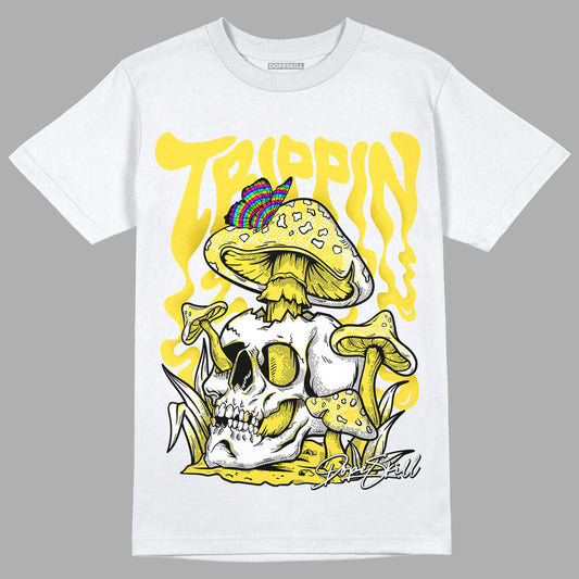Jordan 11 Low 'Yellow Snakeskin' DopeSkill T-Shirt Trippin Graphic Streetwear - White