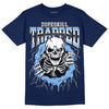 Jordan 5 Midnight Navy DopeSkill Navy T-Shirt Trapped Halloween Graphic Streetwear