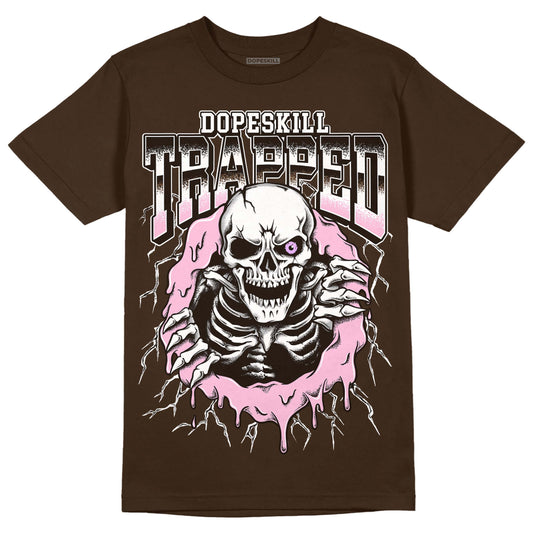 Jordan 11 Retro Neapolitan DopeSkill Velvet Brown T-shirt Trapped Halloween Graphic Streetwear