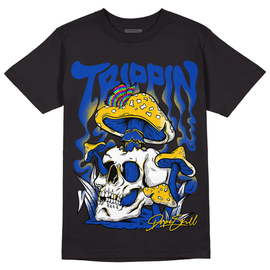 Jordan 14 “Laney” DopeSkill T-Shirt Trippin Graphic Streetwear - Black