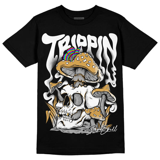 Jordan 11 "Gratitude" DopeSkill T-Shirt Trippin Graphic Streetwear - Black