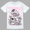 Dunk Low LX Pink Foam DopeSkill T-Shirt Trippin Graphic Streetwear - White