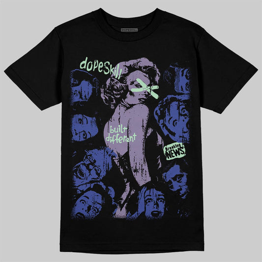 Jordan 1 Retro Low OG Zion Williamson Voodoo Alternate DopeSkill T-Shirt Built Different Graphic Streetwear black