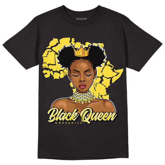 Jordan 11 Low 'Yellow Snakeskin' DopeSkill T-Shirt Black Queen Graphic Streetwear - Black