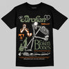 Jordan 4 Retro OG SP Undefeated (2025) DopeSkill T-Shirt Broken Bones Graphic Streetwear - Black
