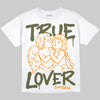 Olive Sneakers DopeSkill Oversize Print T-Shirt True Lover Graphic Streetwear