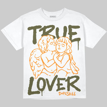 Olive Sneakers DopeSkill Oversize Print T-Shirt True Lover Graphic Streetwear