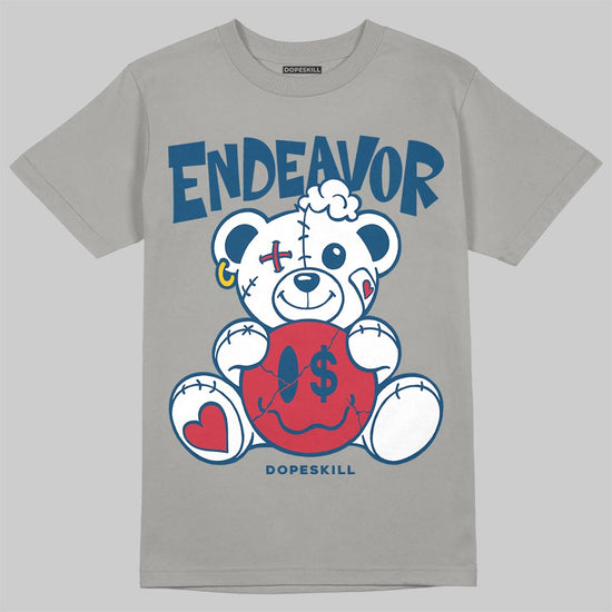 Jordan 12 Retro French Blue (2025) DopeSkill T-Shirt Endeavor Graphic Streetwear - Gravel