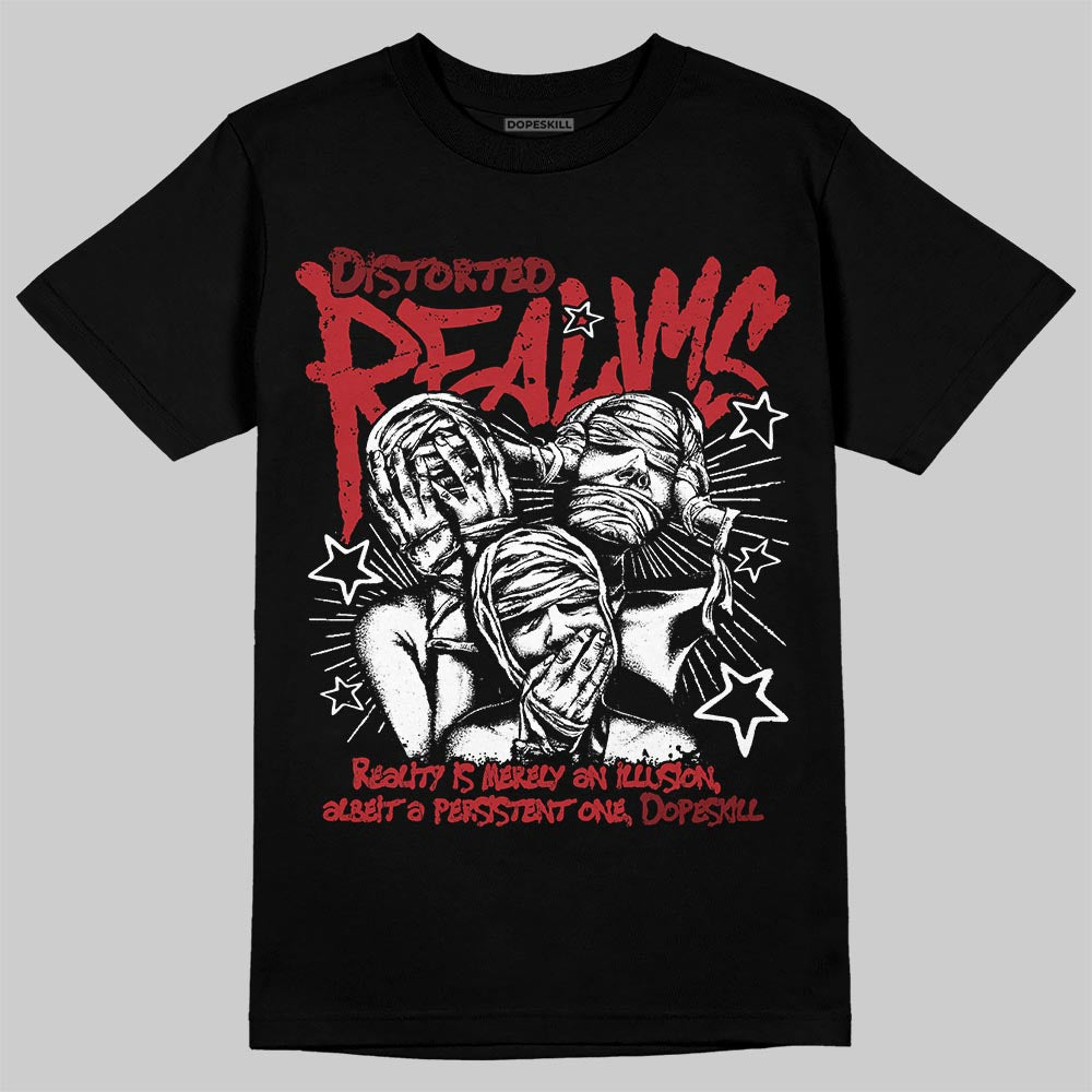 Air Foamposite One Cough Drop (2025) DopeSkill T-Shirt Distorted Realms Graphic Streetwear - Black