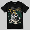 Jordan 1 High OG “Fir” (Pro Green) DopeSkill T-Shirt Drip Season Graphic Streetwear - Black