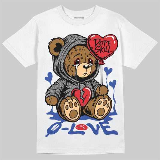 Jordan 3 “Seoul 2.0” DopeSkill T-Shirt Broken Bear Graphic Streetwear - White