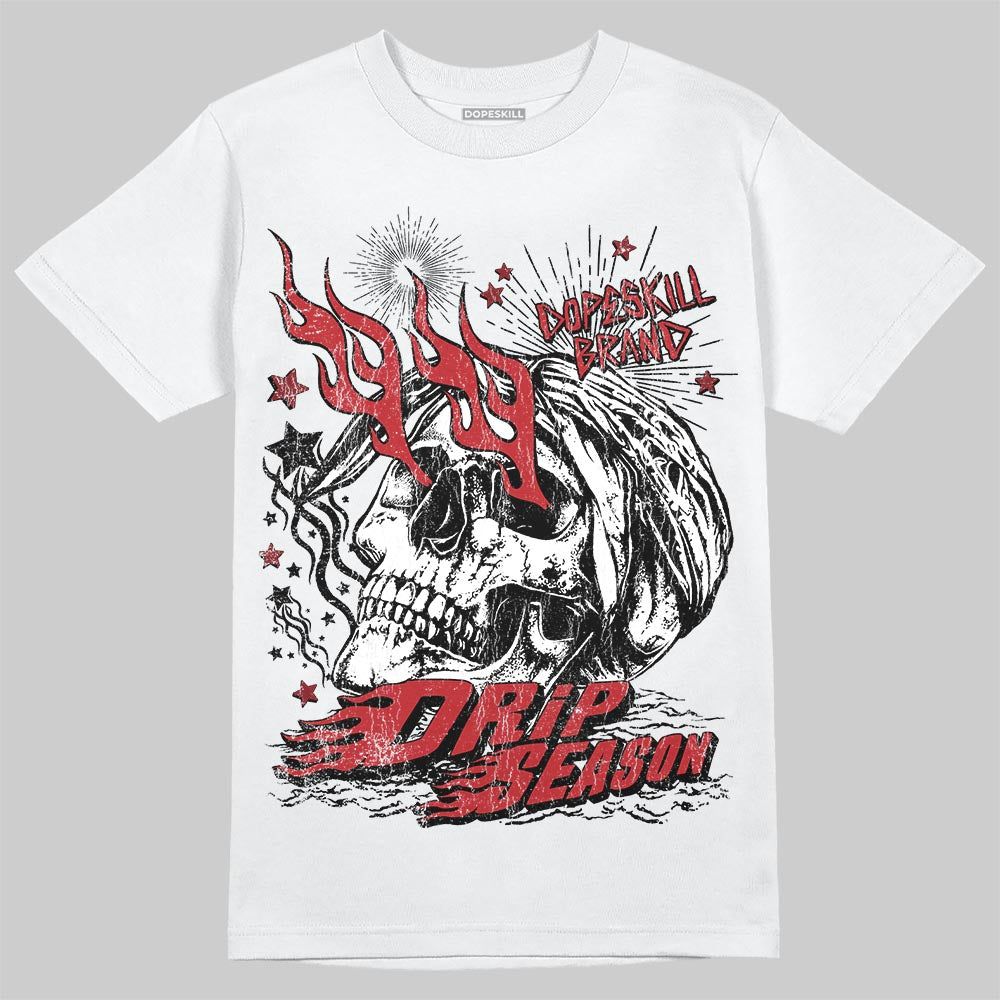Air Foamposite One Cough Drop (2025) DopeSkill T-Shirt Drip Season Graphic Streetwear - White