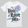 Jordan 5 OG “Grape” DopeSkill T-Shirt You’re Lost Without Me Graphic Streetwear - White