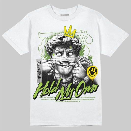 SB Dunk Low Chlorophyll DopeSkill T-Shirt In My Way Graphic Streetwear - White