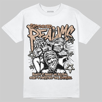 Jordan 4 Retro Cozy Girl DopeSkill T-Shirt Distorted Realms Graphic Streetwear - White
