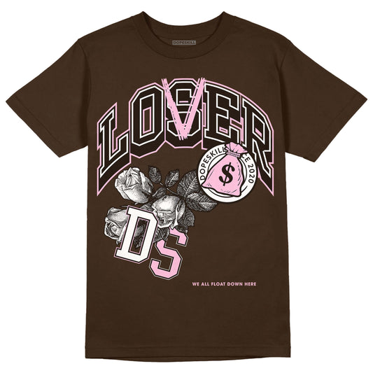 Jordan 11 Retro Neapolitan DopeSkill Velvet Brown T-shirt Loser Lover Graphic Streetwear