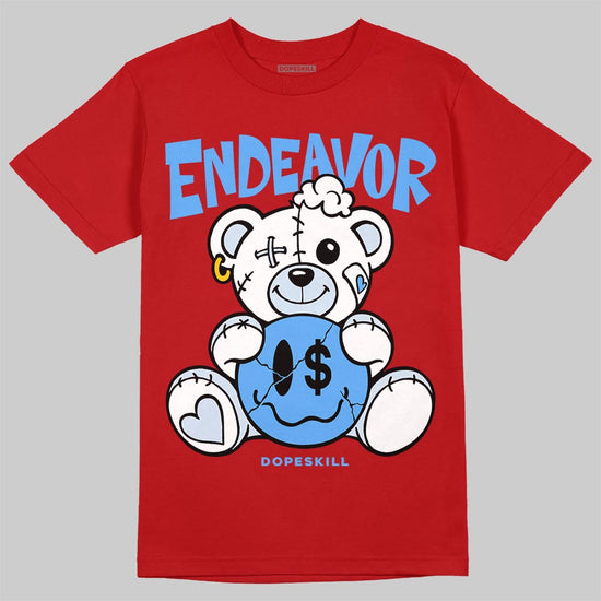 Jordan 11 Retro Cherry DopeSkill T-Shirt Endeavor Graphic Streetwear - Red