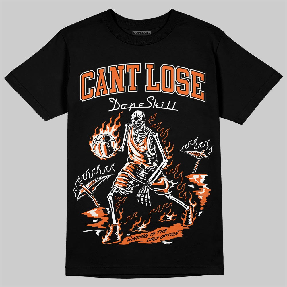 Jordan 1 Retro High OG Shattered Backboard (2025) DopeSkill T-Shirt Cant Lose Graphic Streetwear - Black