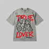 True Lover DopeSkill Premium T-shirt Streetwear - Grey