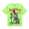Neon Green Sneakers DopeSkill T-Shirt Ambition Graphic Streetwear - Lime