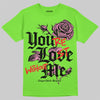 Neon Green Sneakers DopeSkill T-Shirt You’re Lost Without Me Graphic Streetwear - Lime