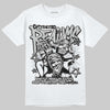Air Foamposite One 'Triple White' DopeSkill T-Shirt Distorted Realms Graphic Streetwear - White